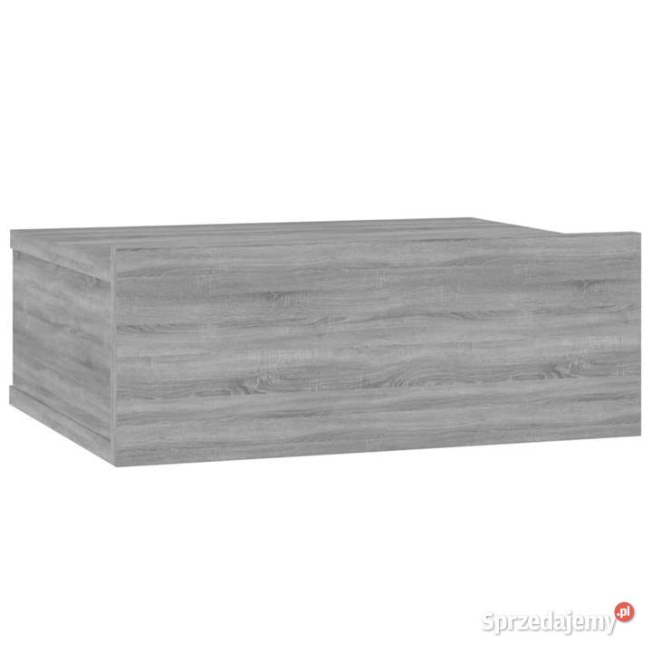 Wisząca szafka nocna szary dąb sonoma 40x30x15 Warszawa