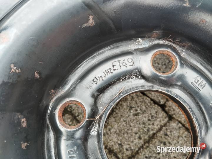 Felga Opel 14 4x100 55J ET49 GM Kamieniec