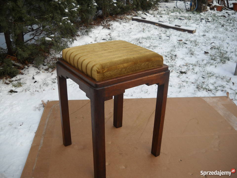 Taboret pufa stołek ArtDeco Puszczykowo