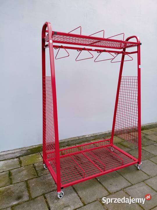 Wieszak mobilny 4 stanowiskowy do szatni Bydgoszcz