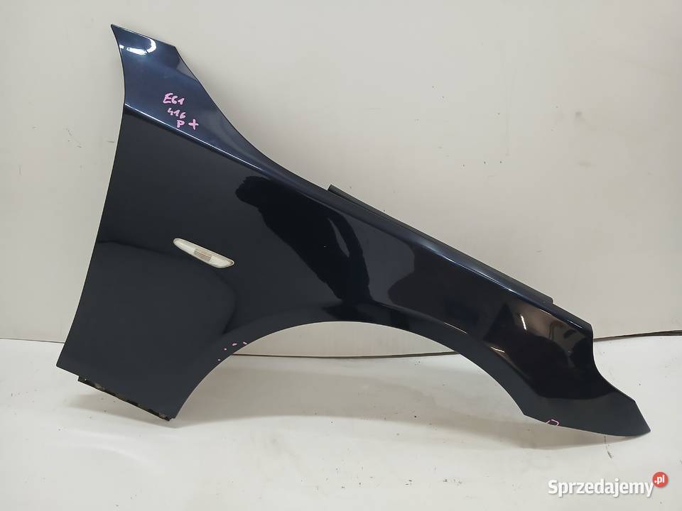 BMW E60 E61 BŁOTNIK PRAWY PRZEDNI CARBONSCHWARZ Strzyżewice