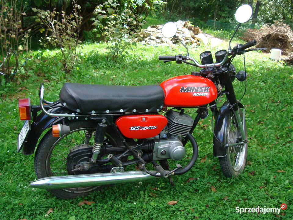 Romet Mińsk 125 typ 400A Zarejestrowany do jazdy Przemyśl