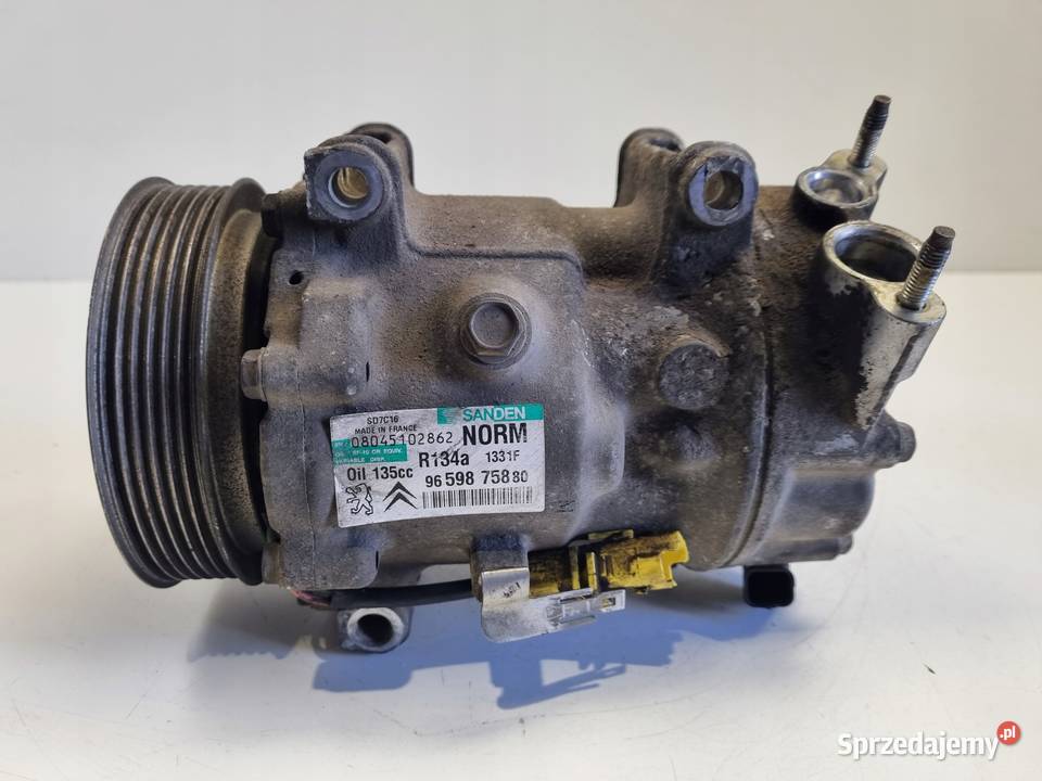 SPRĘŻARKA KLIMATYZACJI Citroen C4 Picasso 16 HDI