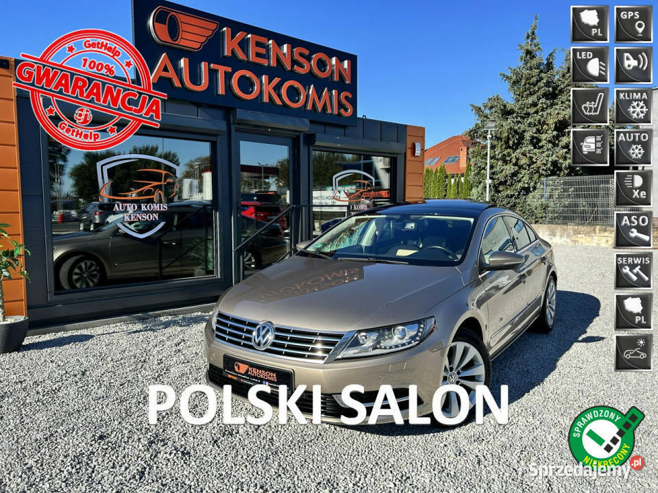 Volkswagen CC Polski Salon Bezwypadkowy LED 150KM