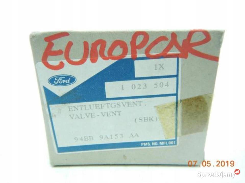 ZAWÓR PALIWA FORD TRANSIT CONNECT MONDEO osobowe Zawory