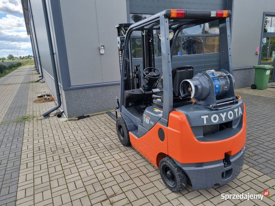 Wózek widłowy 8FGF18 Toyota 2015r 47m triplex 4 Siedlce
