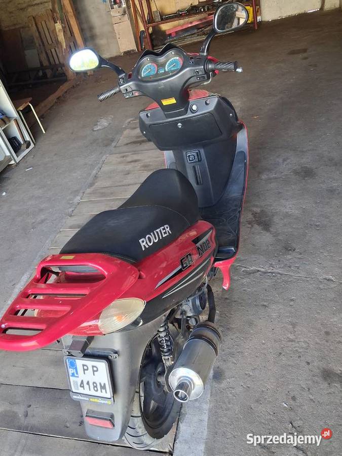 Skuter Romet 50cc 2015r 50cc 6811 6811km Motocykle, skutery, quady Myślibórz
