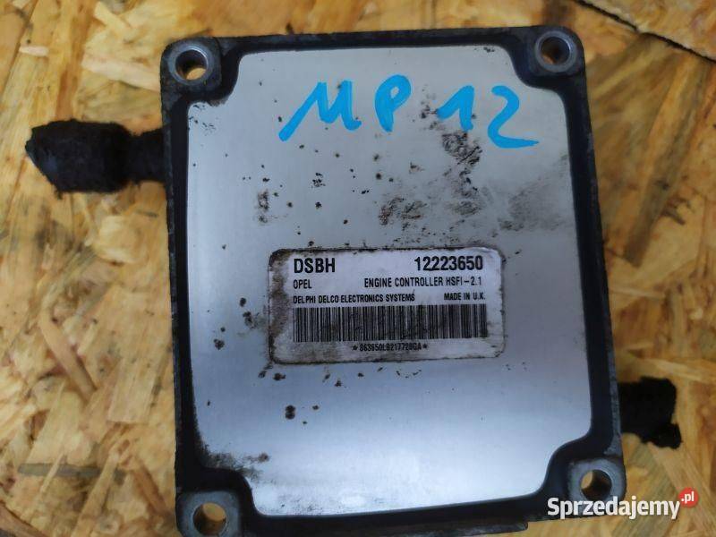 STEROWNIK SILNIKA KOMPUTER OPEL ASTRA ZAFIRA śląskie Gliwice sprzedam