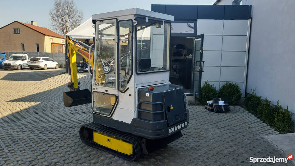 Minikoparka Yanmar B17 Mini Koparka Kubota Kutno
