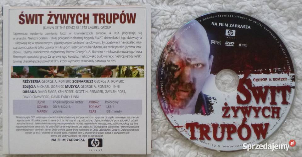 Film DVD Świt żywych trupów Warszawa
