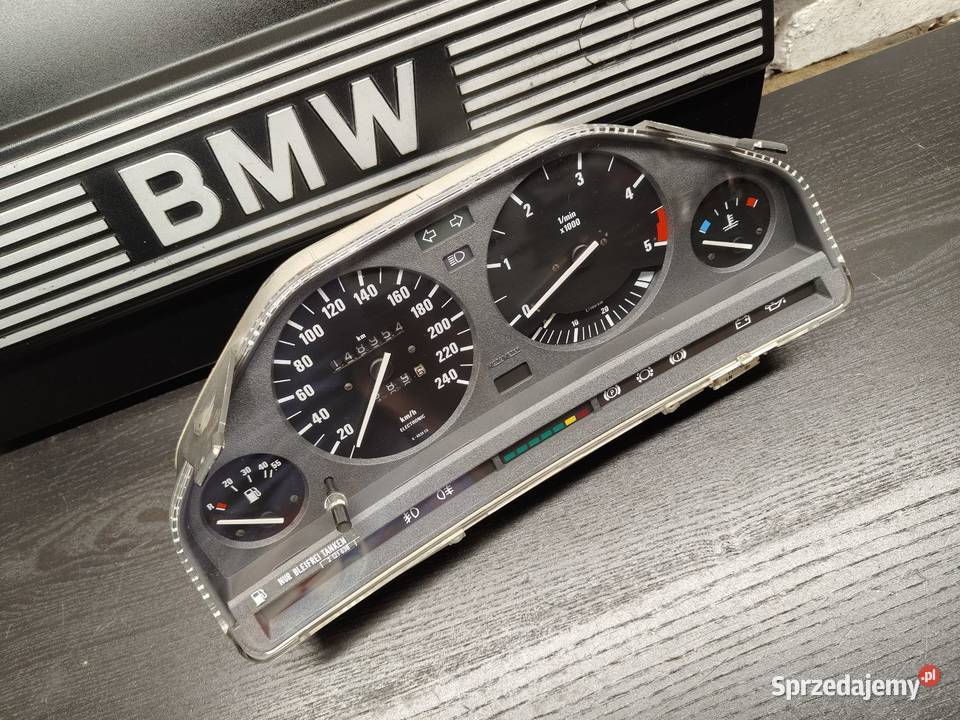Bmw e30 licznik zegary 325e 27eta 100 sprawne Liczniki i zegary