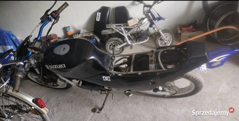 Aprilia Mx 12550 i Suzuki Rg 80 Sprzedaż w łańcuch dolnośląskie Strzelin sprzedam