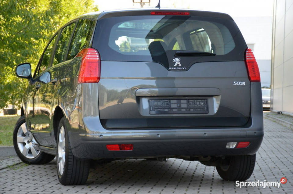Peugeot 5008 Opłacony 16T Serwis Lift Navi ASR (kontrola trakcji) Kutno sprzedam