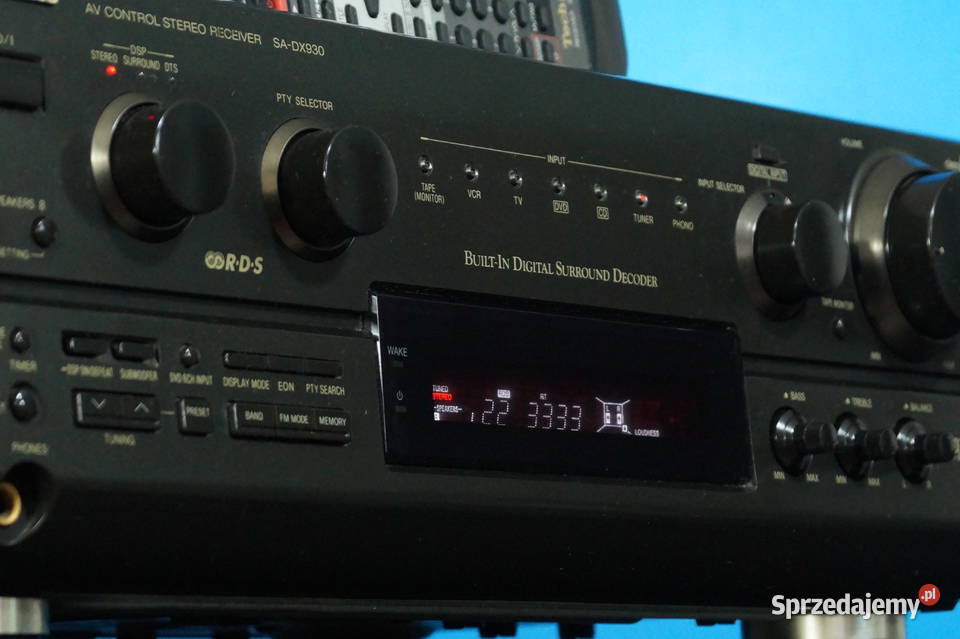 AMPLITUNER TECHNICS SADX930 Z PILOTEM W PIĘKNYM Jerzmanowice