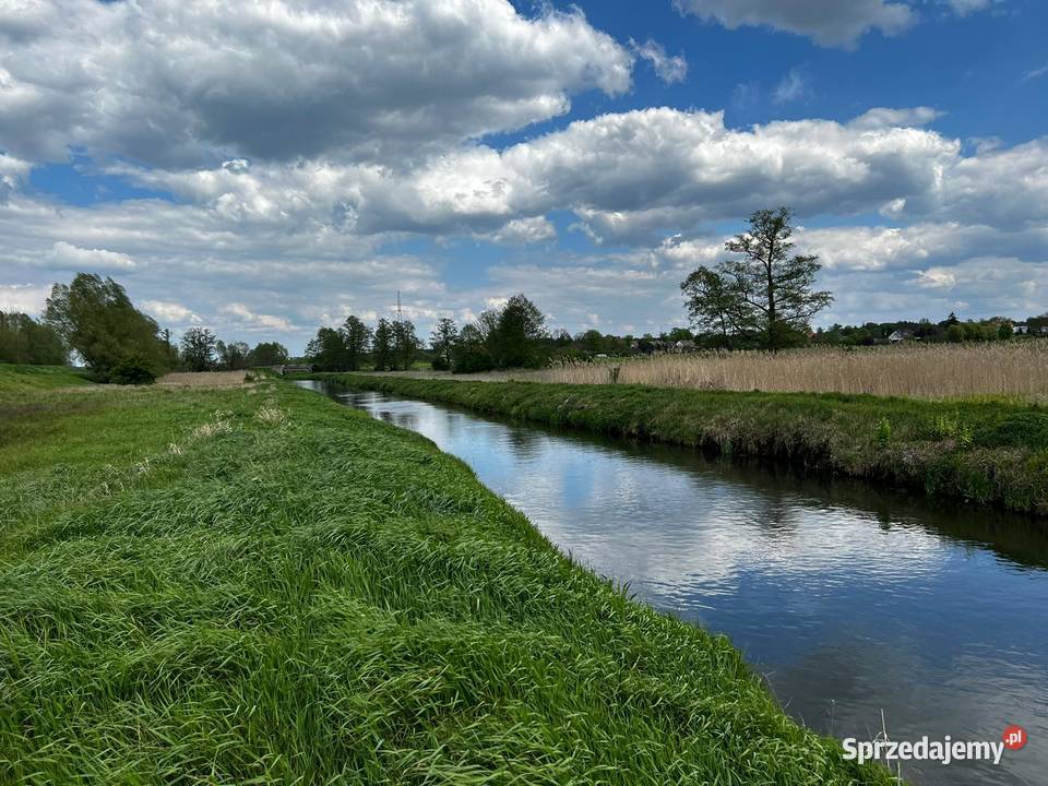 Działka z linią brzegową rzeki 13zł/m2 Kołczyn