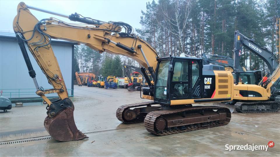 Koparka gąsienicowa CATERPILLAR 323E CAT 323 E Koparki Ostrowiec Świętokrzyski