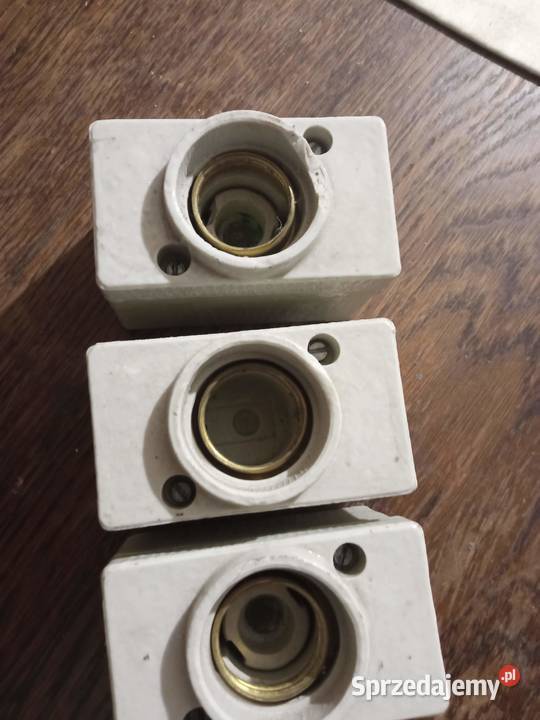 Gniazda porcelaanowe bezpiecznikowe 2 sztuki Pozostałe Maków Mazowiecki