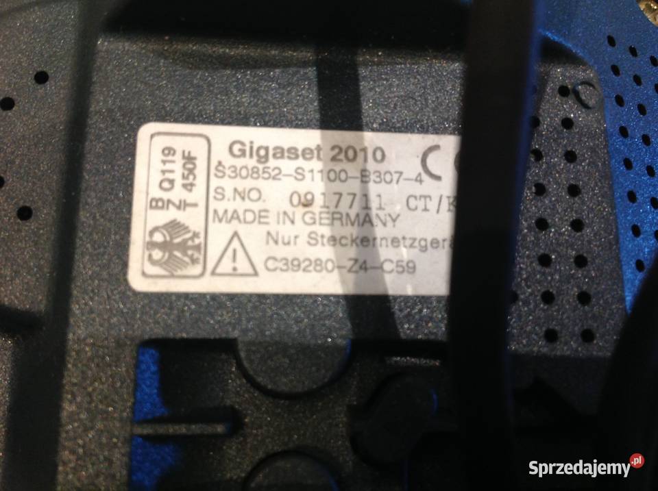 Stacja Bazowa Siemens Gigaset 2010 kabel Nowa Sól