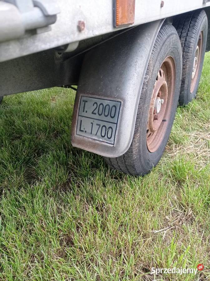 Przyczepka 260x150 Ładowność 2t Starkowa Huta