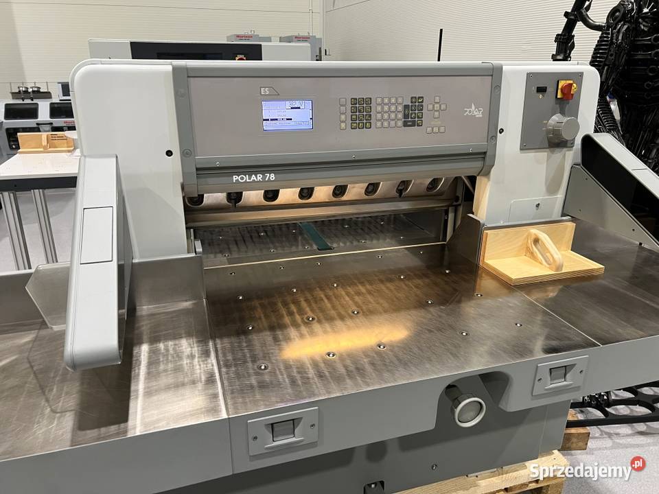 Gilotyna do cięcia papieru Polar Mohr 78 ES Radom