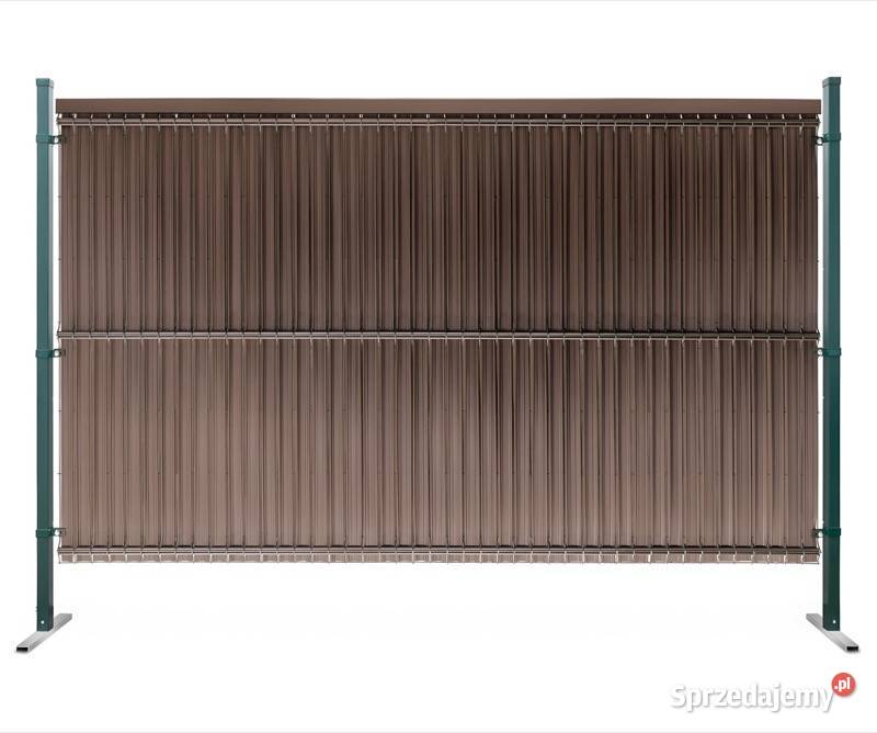 Listwy ogrodzeniowe pionowe szerokie 6280mm małopolskie Kraków