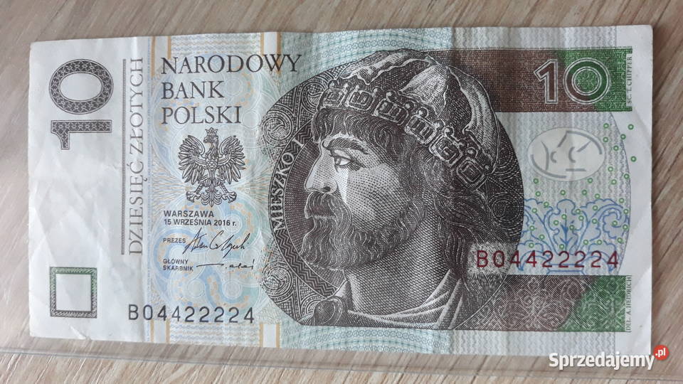 10 Mieszko I 2016 r Ale Numer Konin
