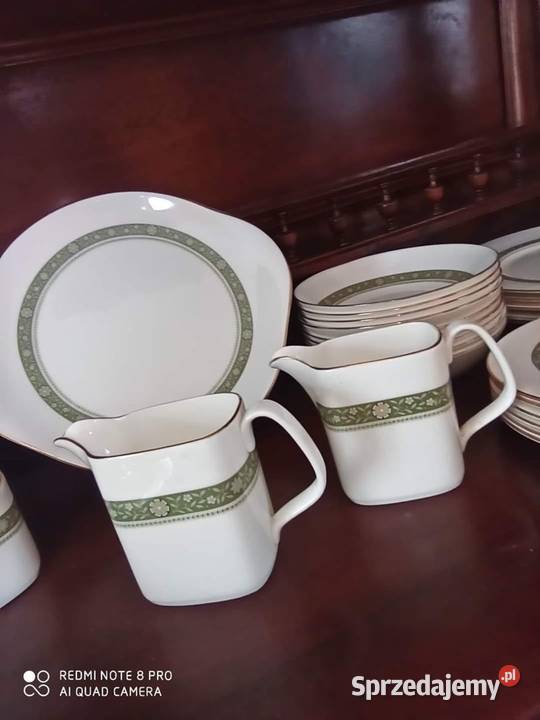 Serwis obiadowo śniadaniowy RONDELAY Royal Porcelana i szkło sprzedam