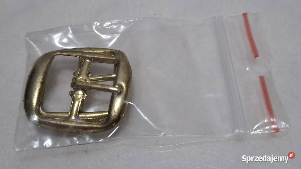 Klamerki sprzączki 24mm metalowe złote 2 śląskie Czeladź