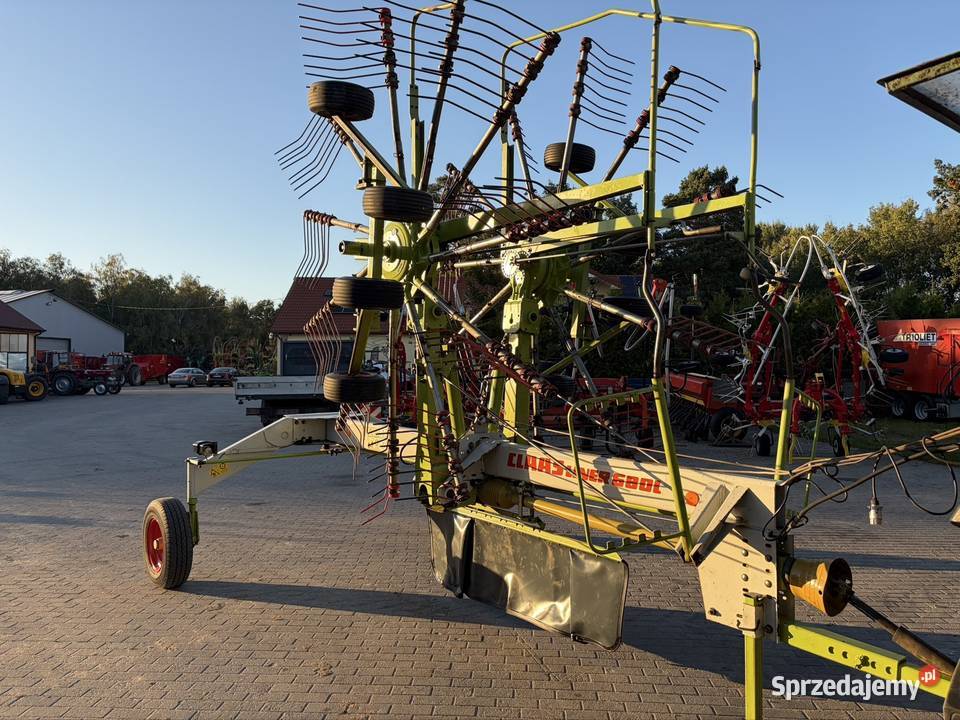 Zgrabiarka 2 karuzelowa Claas Liner 680 mazowieckie Myszyniec