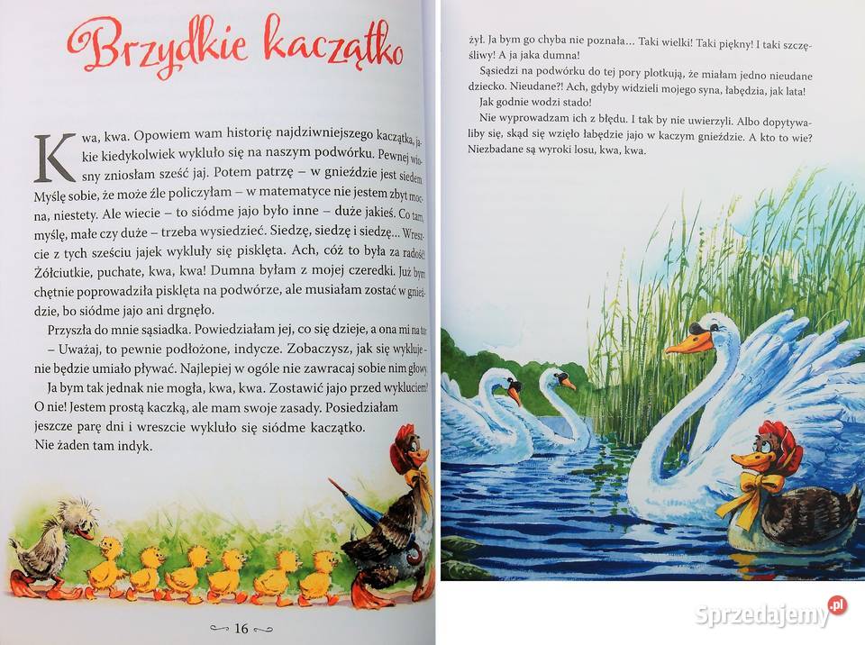 Księga baśni Andersena H Ch Andersen wyd Wilga Artykuły szkolne Lublin