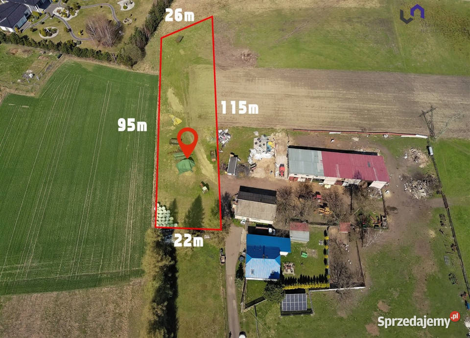 sprzedaży gruntu 3750m2 Gostyń śląskie