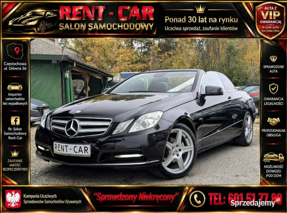 Mercedes E 220 bluetooth Częstochowa
