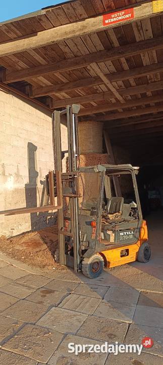 Wózek widłowy still r7016 pomorskie Sierakowice sprzedam