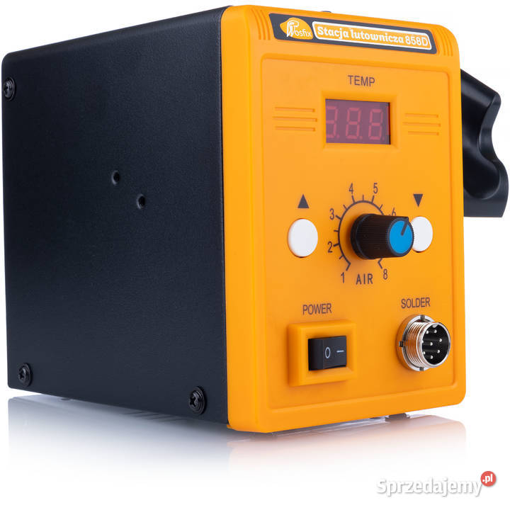 Stacja Lutownicza HotAir 858D 700W 3 Dysze Ludźmierz