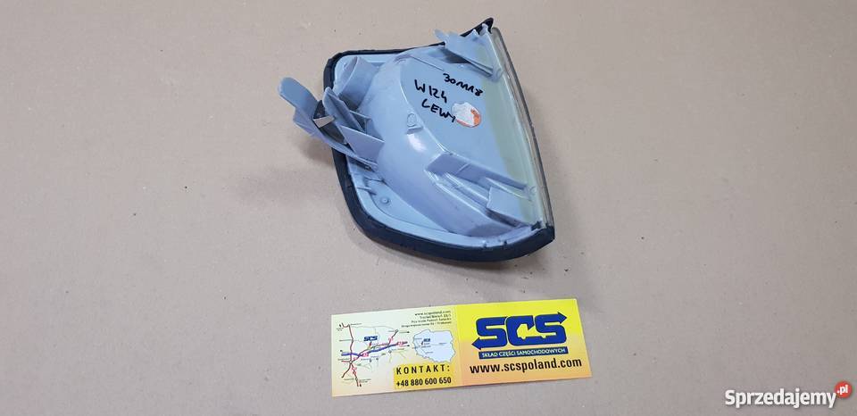 MERCEDES W124 E KLASA LEWY MIGACZ KIERUNKOWSKAZ lubuskie Bieleń