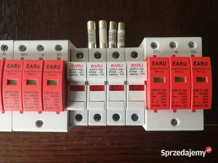 Rozdzielnica PV komplet zabezpieczeń SPD DCAC mazowieckie Warszawa