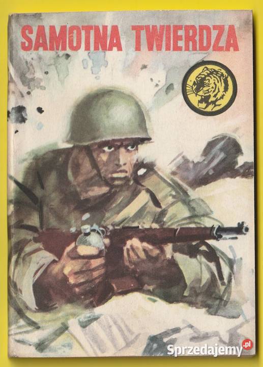 ŻÓŁTY TYGRYS SAMOTNA TWIERDZA 1975 miękka Łódź