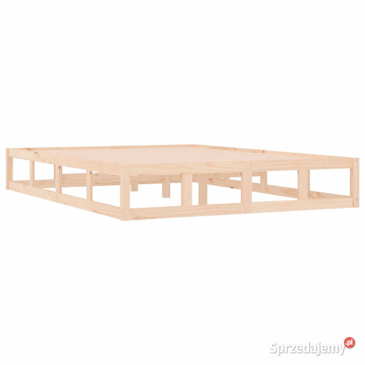 Rama łóżka lite drewno 120 x 200 WM820791