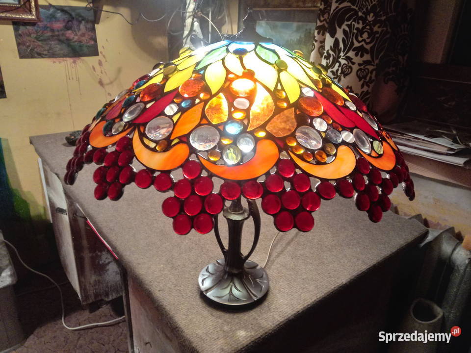 Lampa witrażowa stołowa śląskie Czechowice-Dziedzice