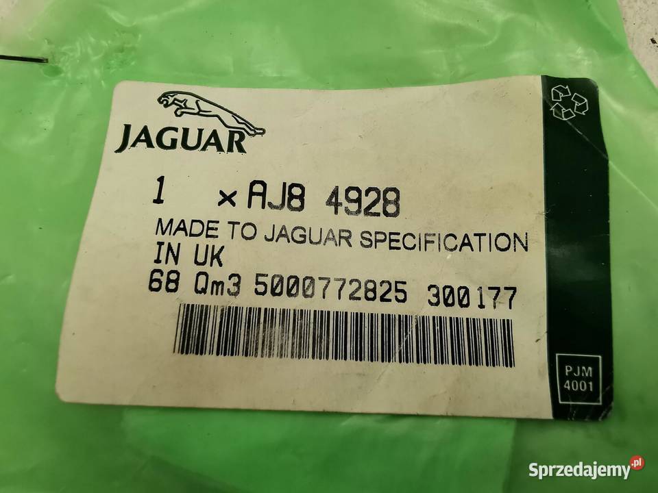 PODKŁADKA REG POPYCHACZA JAGUAR XJ 20032019 NOWA osobowe