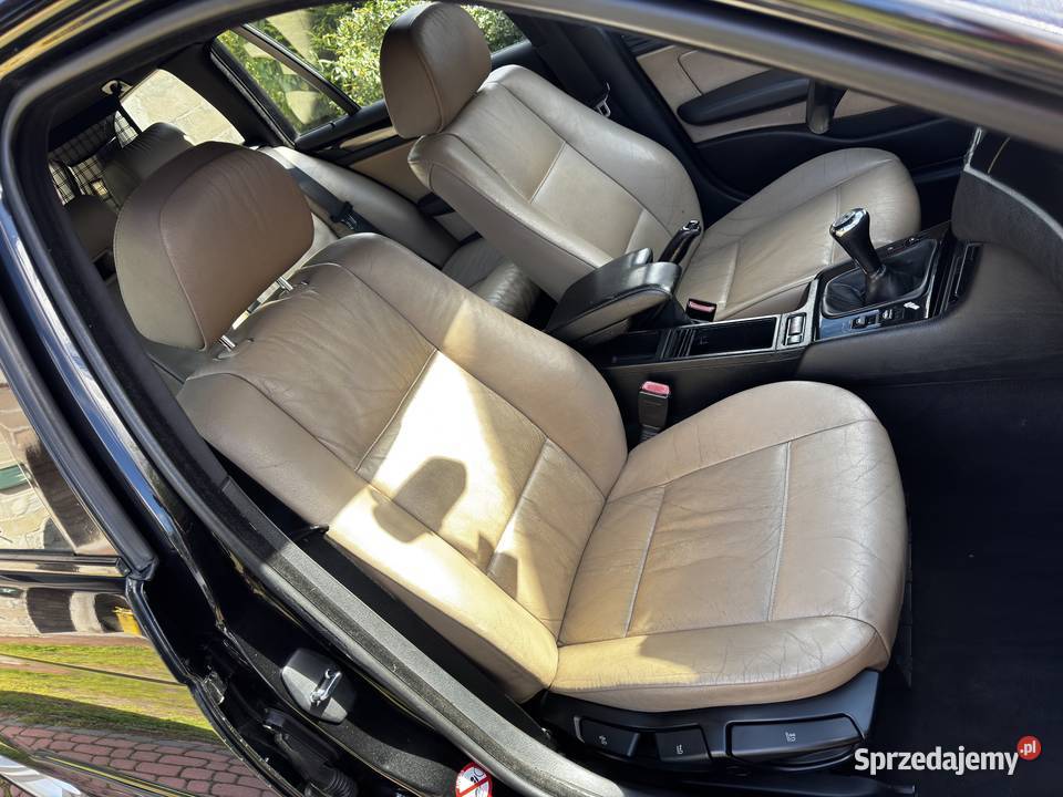 BMW E46 330d 30 diesel manual 2x mpakiet skóry elektryczne szyby Żukowo