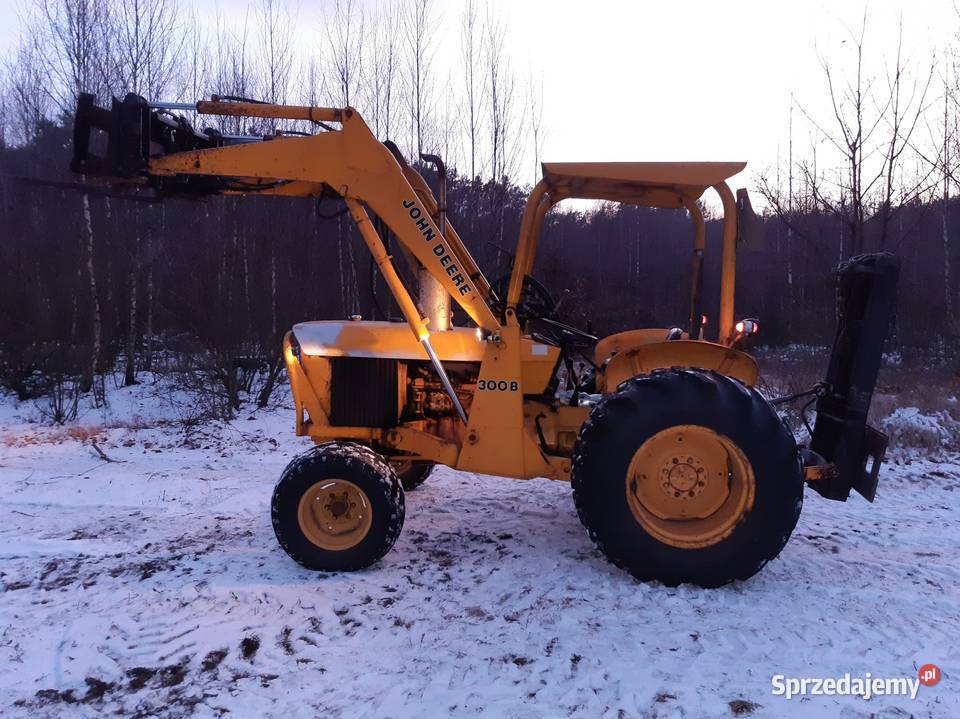 Ładowarka kołowa rolnicza John Deere ładowacz nieuszkodzony Suchożebry