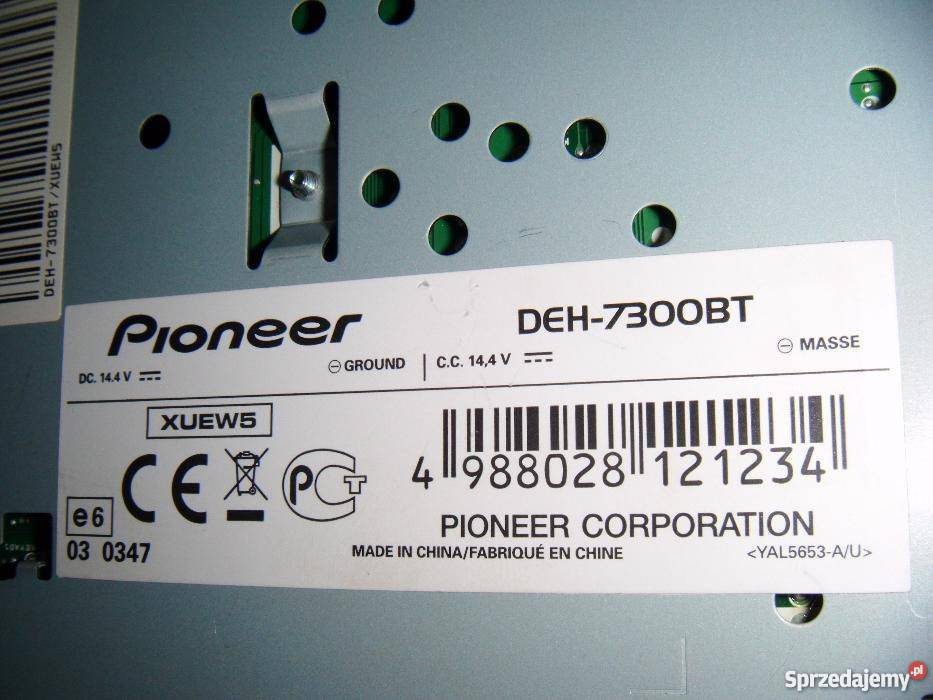 Pioneer deh 7300bt как подключить блютуз