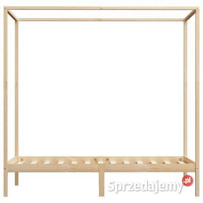 vidaXL Rama łóżka z baldachimem lite drewno Warszawa