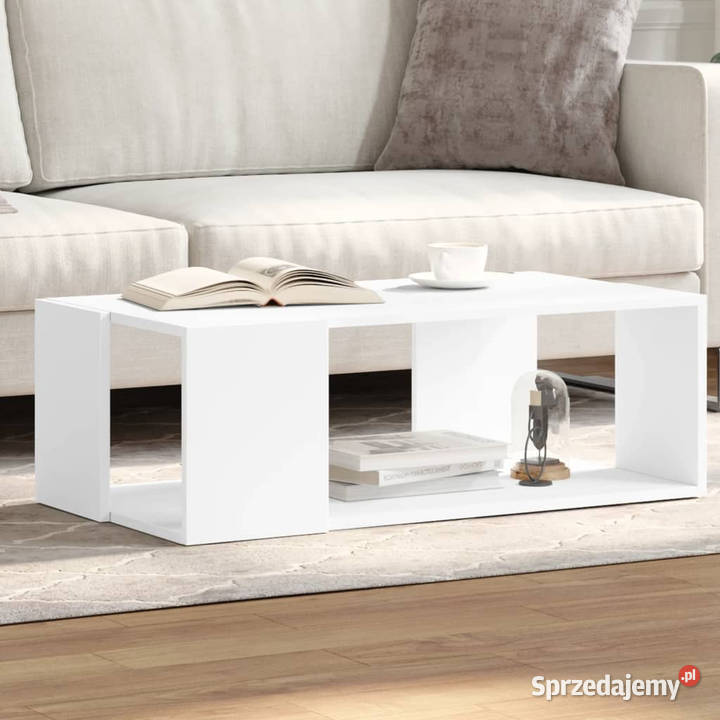 Stolik kawowy biały 895x48x30 materiał Warszawa