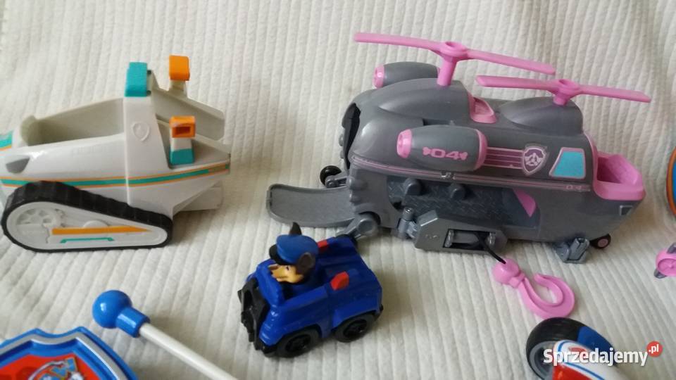 Psi Patrol Pojazdy Skye Everest krutkofalówka Samochody i pojazdy
