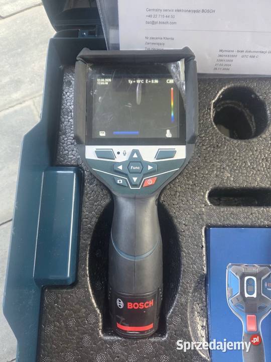 Kamera termowizyjna Bosch Professional GTC 600 c Nisko