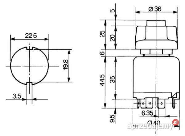 Włącznik świateł 23101000 Kamionna sprzedam