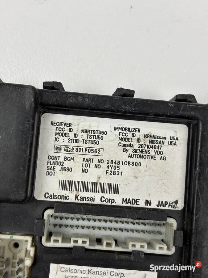 MODUŁ KOMFORTU BCM NISSAN MURANO Z50 wielkopolskie