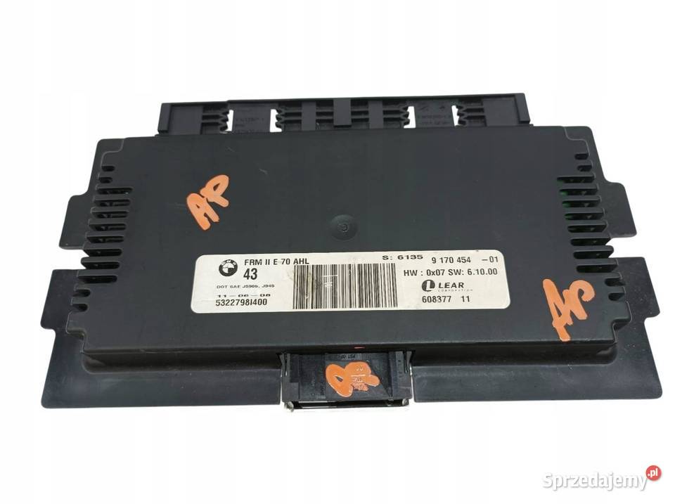 MODUŁ ŚWIATEŁ 9170454 Bmw X5 II 20062013 E70